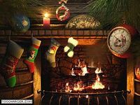 Fireside Christmas 3D Screensaver Fireside Christmas 3D Screensaver