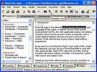 NoteTab Light NoteTab Light
