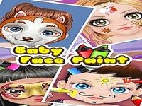 Bébé peinture de visage Bébé peinture de visage