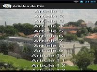 Mémoriser les articles de foi Mémoriser les articles de foi