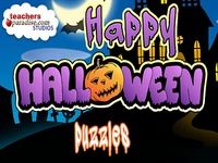 Joyeux Halloween Puzzles Shape Joyeux Halloween Puzzles Shape