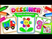 De la peinture, dessiner en jeux pour les enfants! De la peinture, dessiner en jeux pour les enfants!