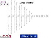 Letter effects 2 Letter effects 2
