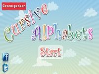 Cursive Alphabets Cursive Alphabets
