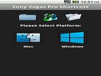 Shortcuts for Sony Vegas Pro Shortcuts for Sony Vegas Pro