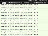 1200 Common English Words 1200 Common English Words