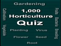 Horticulture Quiz Horticulture Quiz