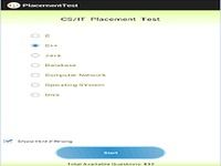 Placement Test - CS & IT Jobs Placement Test - CS & IT Jobs
