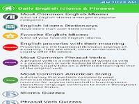 Daily English Idioms & Phrases Daily English Idioms & Phrases