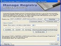 Manage Registry ActiveX Control Manage Registry ActiveX Control
