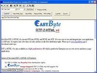 EasyByte RTF-2-HTML EasyByte RTF-2-HTML
