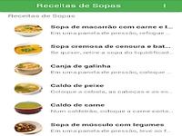 Receitas de Sopas Receitas de Sopas