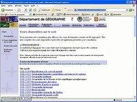 Cours de géographie de l'Université Laval. Cours de géographie de l'Université Laval.