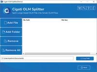 Cigati OLM Splitter Tool Cigati OLM Splitter Tool