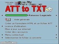 ATT2TXT ATT2TXT