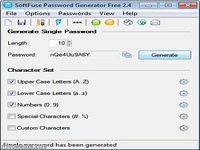 SoftFuse Password Generator Free SoftFuse Password Generator Free