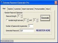 Extreme Password Generator Pro Extreme Password Generator Pro