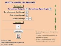 GESTION_CONGES GESTION_CONGES