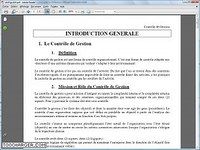 Cours de Contrôle de Gestion  Cours de Contrôle de Gestion