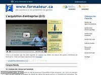 Acquisition d'entreprise (suite) Acquisition d'entreprise (suite)