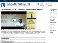 Les systèmes ERP (suite) Les systèmes ERP (suite)