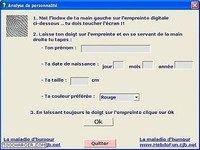Analyse de personnalité Analyse de personnalité