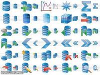 Database Icon Set Database Icon Set