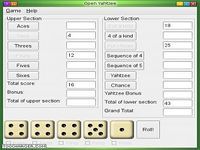 Open Yahtzee Open Yahtzee