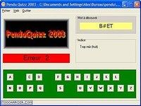 PenduQuizz 2003 PenduQuizz 2003