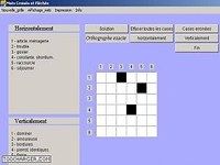 Logiciel de Mots Croisés et Fléchés Logiciel de Mots Croisés et Fléchés