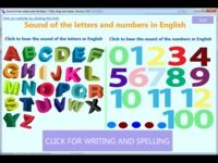 Sound of Letters and Numbers in English Sound of Letters and Numbers in English