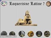 Loquerisne Latine ? Loquerisne Latine ?