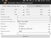 AD&D 2e Character Sheet AD&D 2e Character Sheet