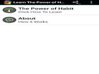 Learn The Power of Habit Learn The Power of Habit