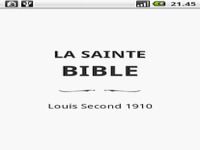 La Sainte Bible, Louis Segond La Sainte Bible, Louis Segond