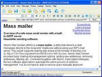 Atomic Email Sender Atomic Email Sender