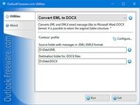 Convert EML to DOCX for Outlook Convert EML to DOCX for Outlook