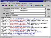 Search and Replace Search and Replace