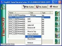 TinySOF DataFileJoinCutter TinySOF DataFileJoinCutter