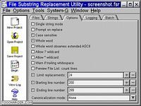 File Substring Replacement Utility File Substring Replacement Utility