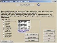 File Splitter Deluxe File Splitter Deluxe