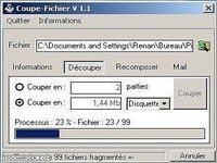 CoupeFichier CoupeFichier