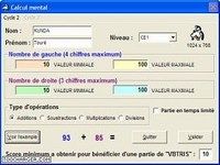 Calcul mental Calcul mental