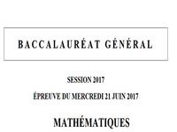 Bac 2017 Mathématiques - Série ES et L Bac 2017 Mathématiques - Série ES et L