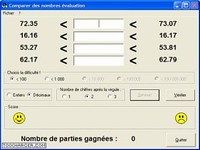 Comparer des nombres Comparer des nombres