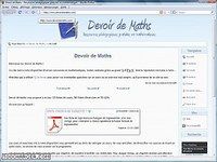 Devoir de Maths - Ressources pédagogiques en mathématiques Devoir de Maths - Ressources pédagogiques en mathématiques