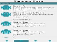 Chansons Bangtan Boys (BTS) Chansons Bangtan Boys (BTS)