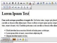 Jiffycms wysiwyg HTML editor Jiffycms wysiwyg HTML editor