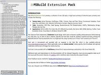 MSBuild Extension Pack MSBuild Extension Pack