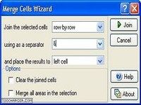 Merge Cells Wizard for Excel Merge Cells Wizard for Excel